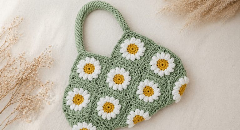 Daisy Mae Crochet Bag