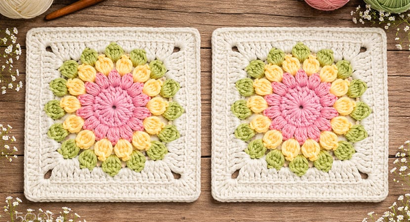 Sunburst Granny Square