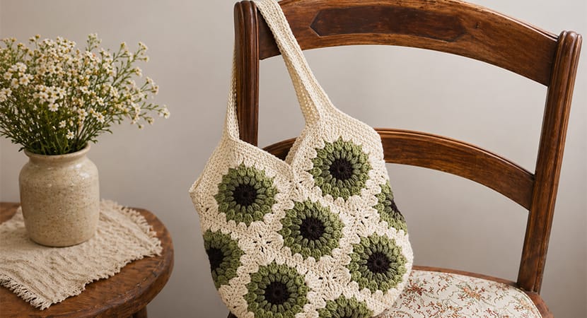 Sweet Summer Sunflower Bag