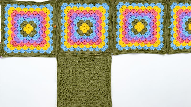 Crocheting the Panels