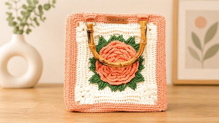 Granny Square Hand Bag