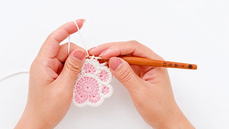 Shaping the Pink Paw Pad