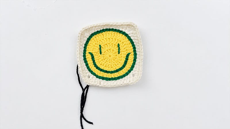 The Smiley Face Granny Square