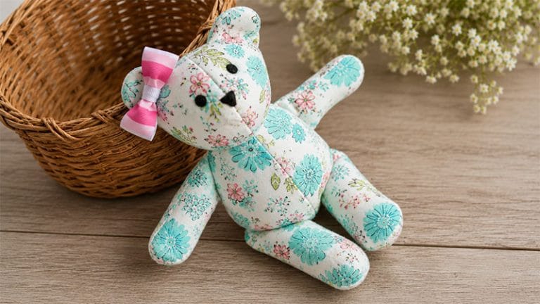 Baby Clothes Memory Bear