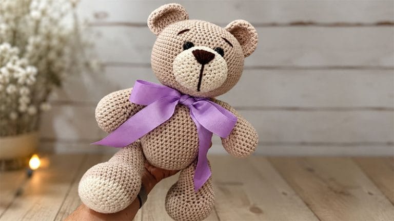 Classic Crochet Teddy Bear