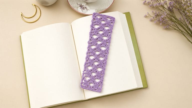 Crochet Lace Bookmark