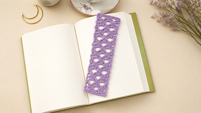 Crochet Lace Bookmark