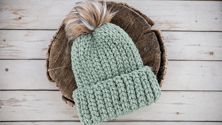 Easy Knit Look Hat