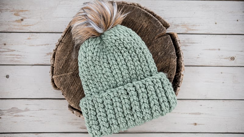 Easy Knit Look Hat