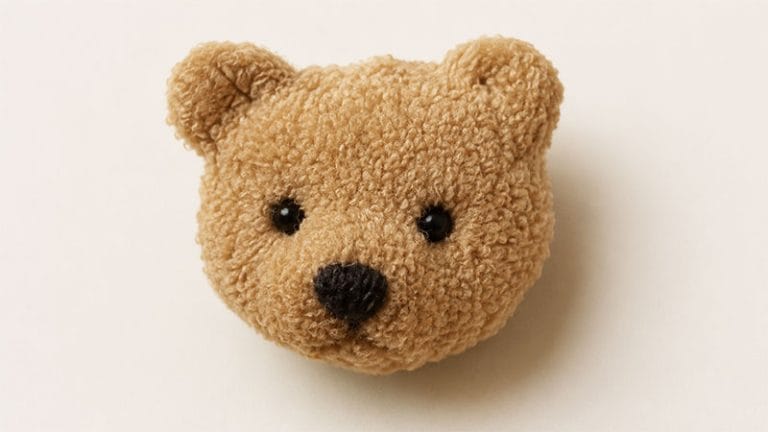 Pom Poms Teddy Bear