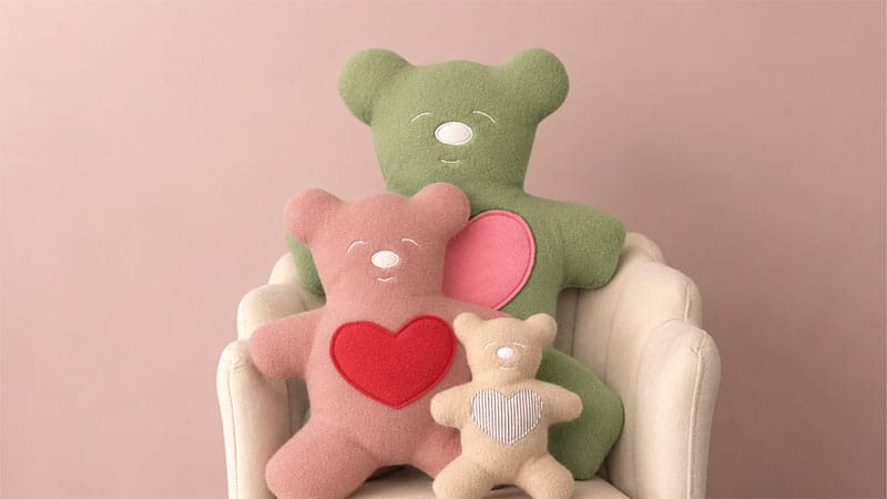 Small Love Heart Bear