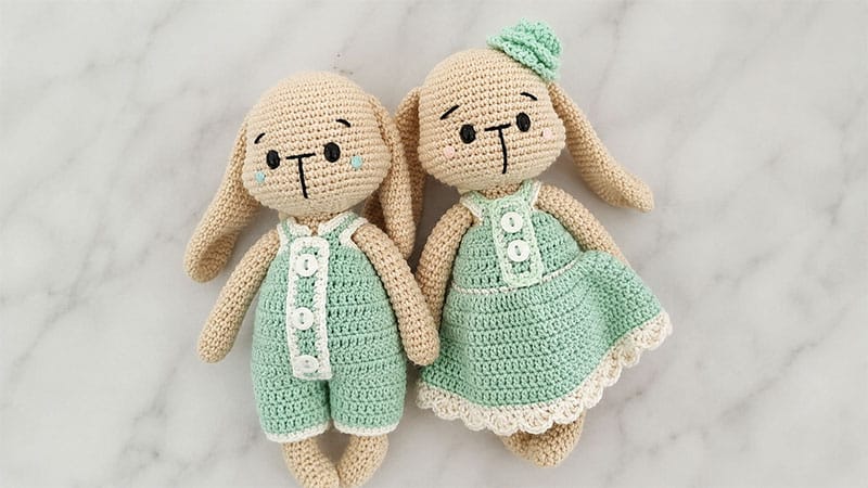 Bumble Bunny Amigurumi