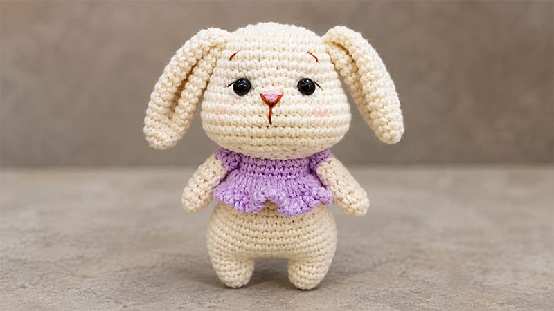 Chubby Cheeks Bunny Amigurumi