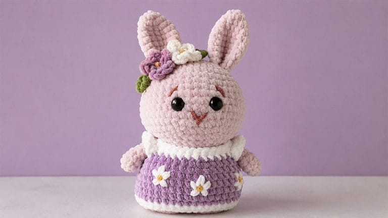 Easter Autumn Bunny Amigurumi
