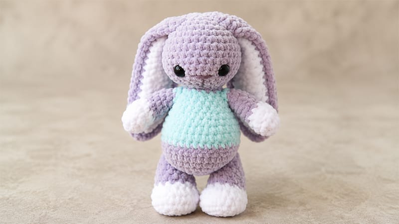 Fluffy Bunny Amigurumi