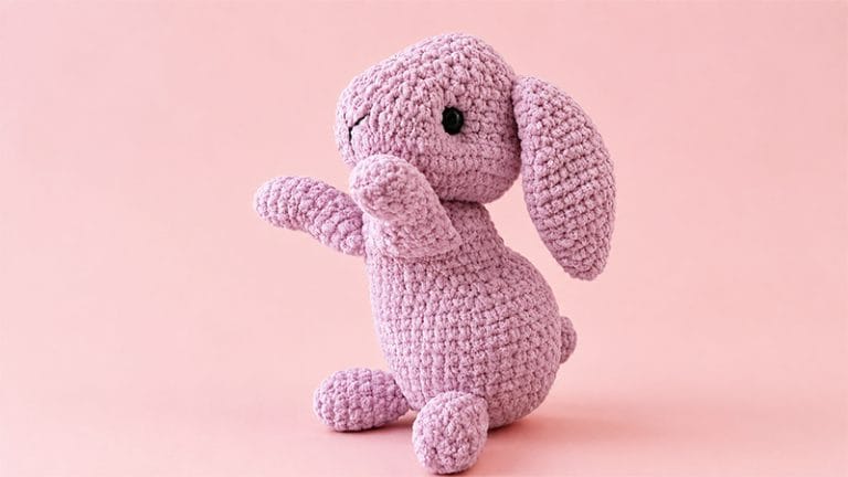 Plush Bunny Lelya Amigurumi