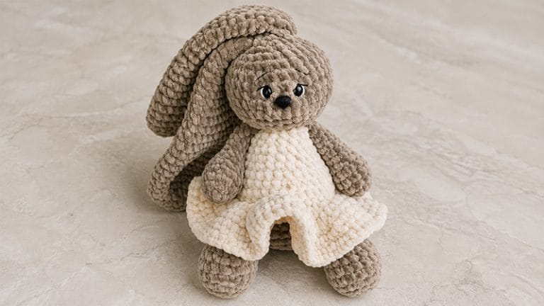 Plush Bunny Mila Amigurumi
