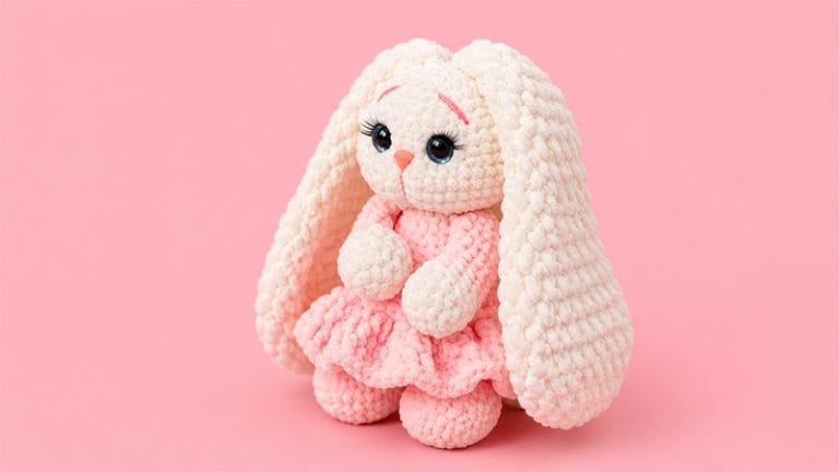 Plush Sophie Bunny Amigurumi