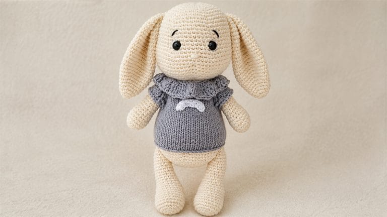 Ponchino Bunny Amigurumi