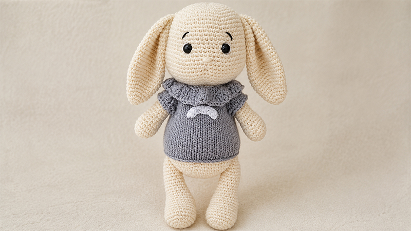 Ponchino Bunny Amigurumi