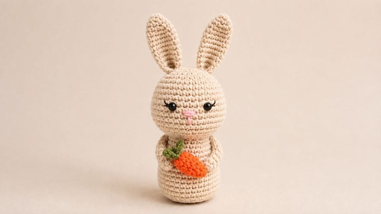 Rose the Bunny Amigurumi