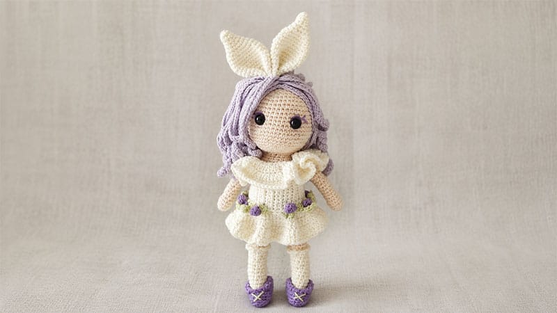 Rubby Bunny Girl Amigurumi