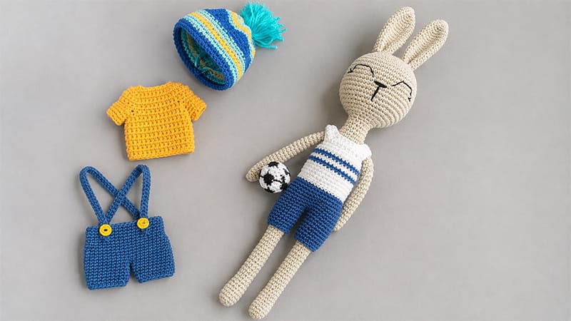 Sport Bunny Amigurumi