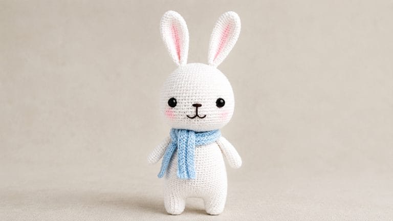 White Bunny Amigurumi
