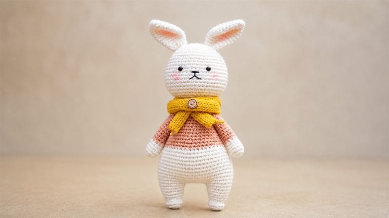 Winter Bunny Amigurumi