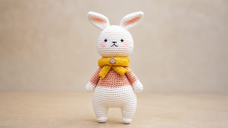 Winter Bunny Amigurumi